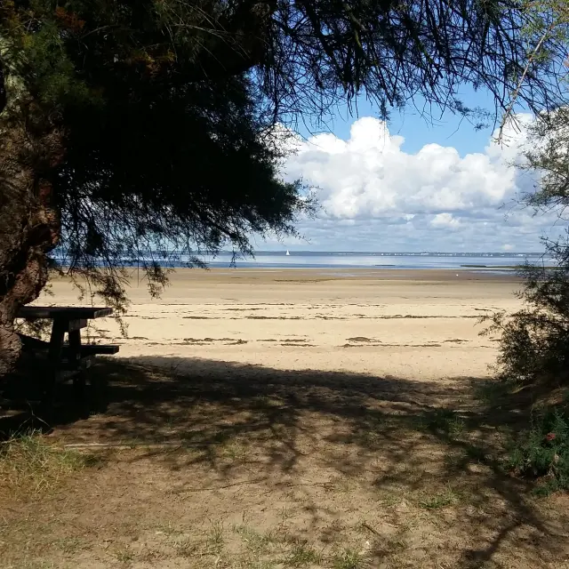 Photo d'une plage